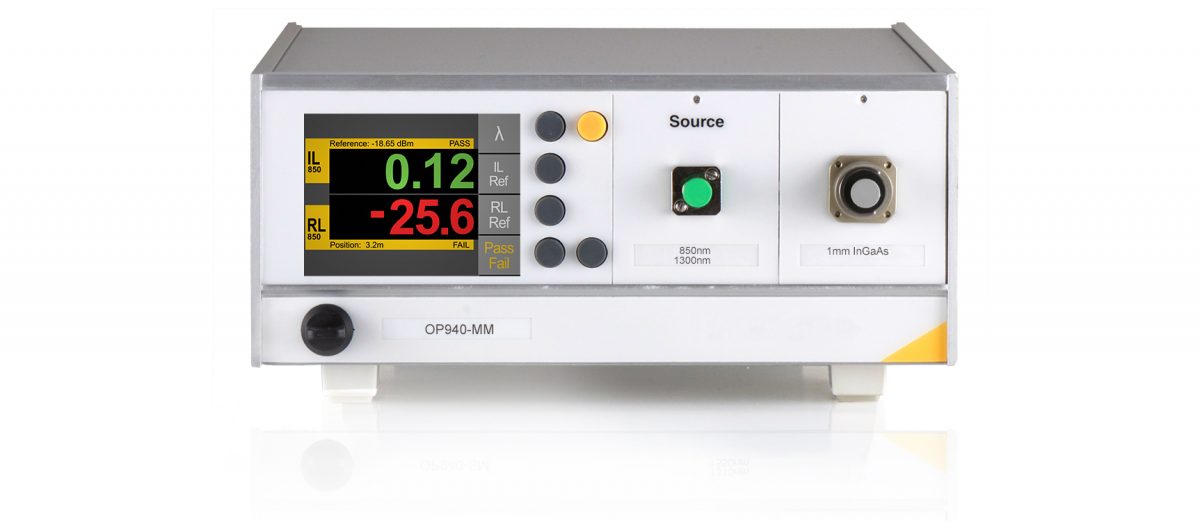 OP940 Optical Return Loss Meter / Insertion Loss Meter – OptoTest